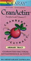 Solaray Cranactin Cranberry AF Extract Capsules, 400 mg, 60 Count