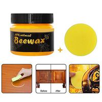 Wood Seasoning Beewax Polish for Wood & Furniture - Traditional Beeswax Polish, All-Purpose Beewax for Wood Cleaning, Furniture to Beautify & Protect, No Build-Up (85g)