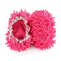 GoodKE New Home Multifunctional Shoe Cleaning Mop Covers Cleaning Foot Socks Lazy Shoes Floor Slippers Chin Strips