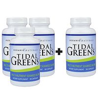 Tidal Greens Natural Seaweed Supplement Buy 3 Get 1 Free