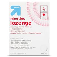 Up&up Nicotine Polacrilex 72 Lozenges 4mg Cherry