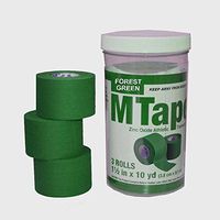 Mueller M-Tape Canister (3 Rolls/Pack)-Green (1.5" x 10 yds)
