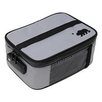 Cali Crusher 100% Smell Proof Soft Case w/Combo Lock (9in x 7in x 3.5in) (Gray)