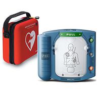 Philips HeartStart OnSite AED Defibrillator with Slim Carry Case, Model:M5066A-CO2