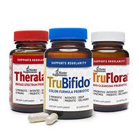 Master Supplements 30 Day Probiotic Gut Reset - 92 Vegan Capsules - Colon Cleanse Detox for Weight Loss and Optimal Gut Health, Restorative Probiotics - Gluten Free - 92 Servings