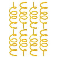 Straws Drinking Reusable - Party Drinking Straws - Twisty Straws - Crazy Reusable Drinking Straws - Curly Straws, for Carnivals, Fun, Kids, Birthday Party - Lot of 8.