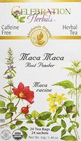 CELEBRATION HERBALS Maca Maca Root Powder Organic 24 Bag, 0.02 Pound