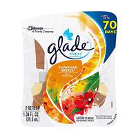 Glade Plugins Scented Oil, 1.34 fl. oz, 2Count. (Hawaiian Breeze, Pack of 3)