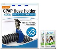RespLabs CPAP Hose Holder, Hanger — The Original CPAP Hose Holder & Tube Clips [3 Pack]