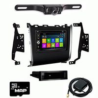 DVD GPS Navigation Multimedia Radio and Kit for Nissan Pathfinder 2013-2016 with Backup Camera