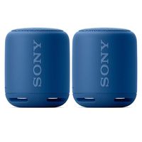 Sony SRS-XB10 Portable Wireless Bluetooth Speaker (Blue) Stereo Pair Bundle (2 Speakers, Left/Right Channel) (2 Items)
