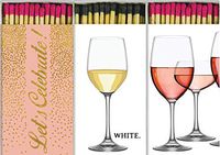 Decorative Celebrate Match Boxes with Long Matches Great for Lighting Candles, Grills, Fireplaces and More | Set of 3 Large Match Boxes