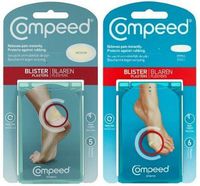 Compeed Brand Blister Cushion Pads Medium and Small Packs
