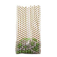 25 ct Small Brown Dots Swiss Polka Dot 7x2x4 Inch Cello Cellophane Treat Food Snack BagsBEND-126 BEND-127