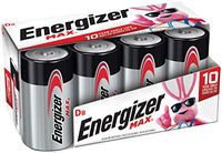 Energizer Max D Batteries, Premium Alkaline D Cell Batteries (8 Battery Count)