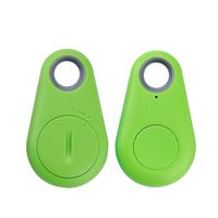Weite Anti-Lost Theft Device, [2 Pieces] Alarm Bluetooth Remote GPS Tracker Child Pet Bag Wallet Key Finder Phone Box (Green)