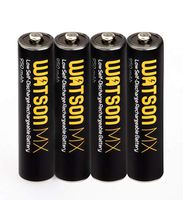 Watson MX AAA NiMH Batteries (4-Pack, 1.2V, 950mAh)