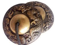 Tingsha Dragon Tibetan Meditation Bells (Large 3")