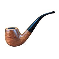 LBYMYB Rosewood Tube Upgrade Version One Barrel Two Mouth Two-use Barrel Classic Long Handle Curved Barrel Plus Reading Barrel Pipe