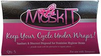 MaskIT Travel Pack Pouches, Small Box-for use with Tampons, 5 Count