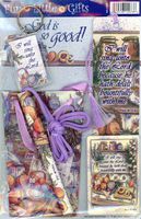 Peach Basket Bounty "God is so good!" (Magnet, Bookmark, Pen, Keychain, Gift Bag) Gift Set #12973
