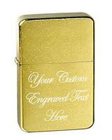 Hat Shark Personalized Custom Laser Engraved Vector KGM Thunderbird Vintage Lighter Groomsmen, Wedding, Anniversary, Birthday, Gift - Multiple Colors (Vintage Brass)