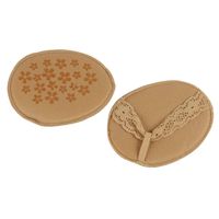 Heallily Forefoot Cushion Pads for Relief from Metatarsal Running Walking (Khaki)