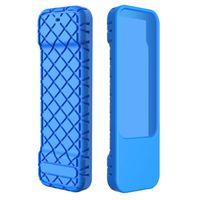 AckfulCompatible with Apple TV (4th Gen) Siri Remote Controller Anti Slip Silicone Case Cover Skin (Blue)