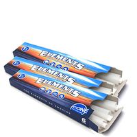Elements Ultra Thin Rice Rolling Papers - 1 1/4 Size Pre Rolled Cones 6 per Pack (3 Packs)