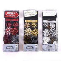 Christmas Gift Tags and Bows Accessories Sets by FLOMO