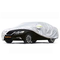 Bliifuu Sedan Car Cover UV Protection Car Cover for Outdoor Indoor Waterproof/Windproof/Snowproof, Full Size Breathable Cover Fit Sedan Car up to 200 Inch Long