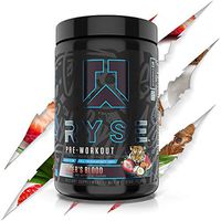 Ryse PRE Workout | Ryse Up Supplements | Fuel Your Greatness™ | Energy, Endurance, Focus, Next Level Pump, Citruline, Taurine, Arginine, CarnoSyn® Beta Alanine, 20 Servings (Tiger's Blood)