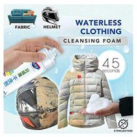 Fewear Rinse-Free Liquid Laundry Detergent Spray, Liquid Laundry Cleaner Foam for Stain Dry Remover, Waterless Clothing Cleansing Foam for Down Jacket, Carpet, Sofas ect 180 ML (White)