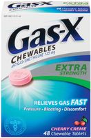 GAS-X EX STR CHERRY CREME 48TB by NOVARTIS CONSUMER HEALTH