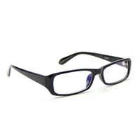 Cyxus Blue Light Blocking Glasses for Anti Eye Strain Headache Computer Use Eyewear, Men/Women (8007T01,Black)