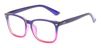 Blue Ray Optics Women's Unisex Blue Light Blocking Computer Glasses - Modern & Stylish (Mauve)
