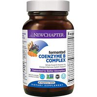 New Chapter Vitamin B Complex + Elderberry – Fermented Coenzyme B Complex (Formerly Coenzyme B Food Complex) with Vitamin B12 + Vitamin B6 + Biotin - 90 Ct (Packaging May Vary)
