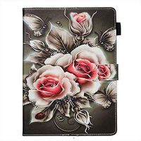 Case for All New Amazon Fire 7 2019/2017, PU Magnetic Cover Ultra Lightweight Slim Shell Auto Sleep/Wake Function Holster Leather Case Flip Cover for Amazon Kindle Fire 7