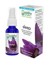 Siddha Remedies Sleep Spray for Adults & Children | 100% Natural Homeopathic Sleep Aid Remedy with 7 Flower Essences for Restful Sleep | Gluten Free, Sugar Free