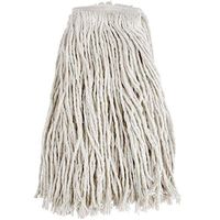 MarketPro 32 Ounce Narrowband Cut End Wet Mop White, Cotton | 12/Case