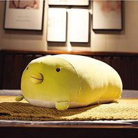 Qi Peng Corner Creature Boyfriend Pillow Long Pillow Bedside Pillow Lumbar Pad Big Back Pillow Cute Sleeping Female Soft Pillow (Color : D)