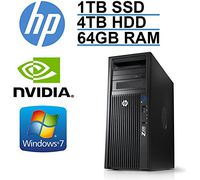 HP Z420 Workstation - 8 Core E5 2670 up to 3.3GHz CPU (20 MB Cache) - 64GB RAM- 1TB SSD + 4TB HD with 3 YR WNTY- USB 3.0 (Renewed).