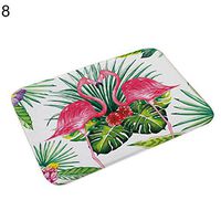 MG554zy0 Stylish Flamingo Kitchen Bathroom Anti-slip Doormat Carpet Floor Mat Home Decor Stylish Flamingo Kitchen Bathroom Anti-slip 8#