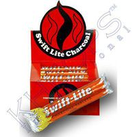 Charcoal Briquettes 33 mm Swift Lite (box of 10)