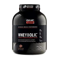 GNC AMP Wheybolic Whey Protein Powder - Chocolate Fudge, 33 Servings, Contains 40 Protein, 15g BCAA, and 10g Leucine Per Serving