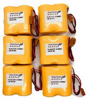 BR-CCF2TH (A98l-0001-0902) 6V 5000mAH Backup Battery for Fanuc Controls (Qty 6 Value Pack!)(1 Year Warranty!)