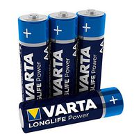 Varta V4906121414 High Energy AA Alkaline Battery - 4 Pack
