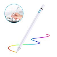BONBON Stylus Pen Compatible for Apple iPad Digital Pen with Ultra Fine Tip Stylus for iPhone Samsung Smartphones Tablets, Drawing and Handwriting on Touch Screen -White