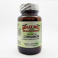 Holly Hill Health Foods, Cinnamon (Supports Healthy Blood Sugar), 60 Liquid Vegetarian Capsules