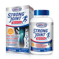 US Clinicals™ StrongJoint™ Sports Advanced Joint Restoration Complex • Shellfish-Free • Collagen Type II + Serratia E-15 + OptiMSM + L-Arginine + BosPure • 90 Veggie Capsules